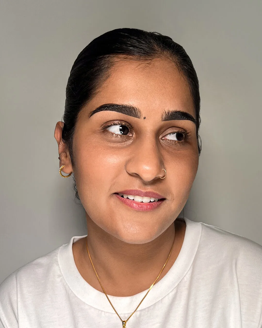 Healed powder brow result by Elina