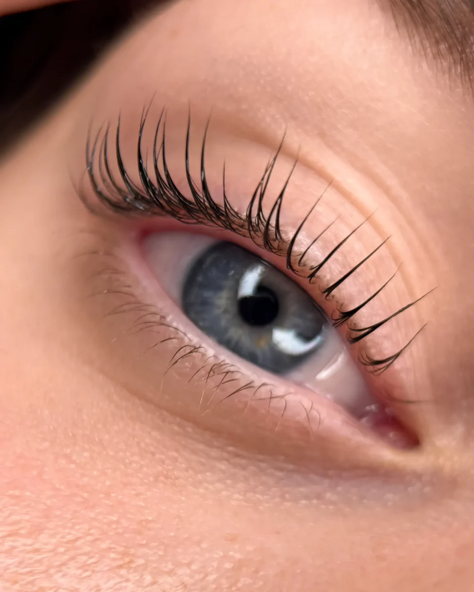After lash lift and tint by Elina, portfolio example 1