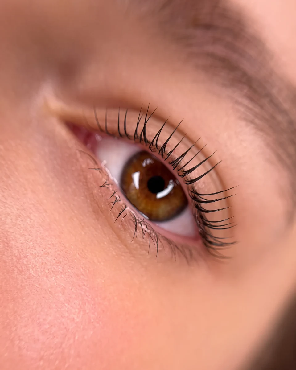 After lash lift and tint by Elina, portfolio example 2